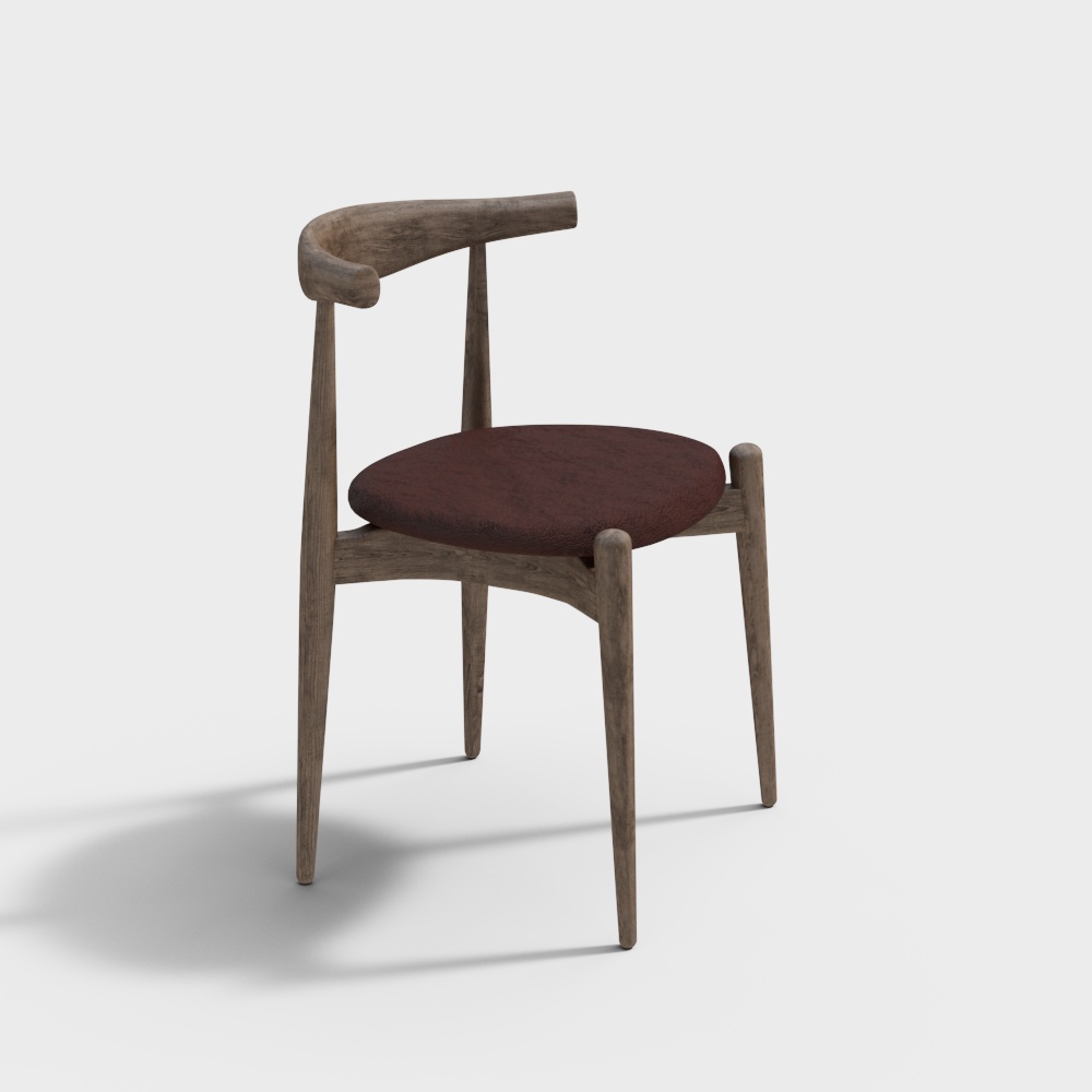 modern chair wooden