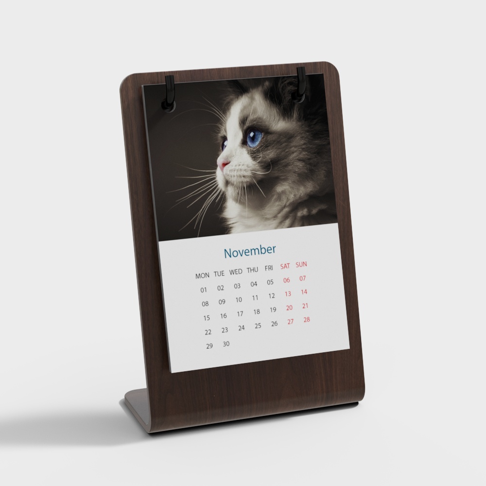 Desk calendar