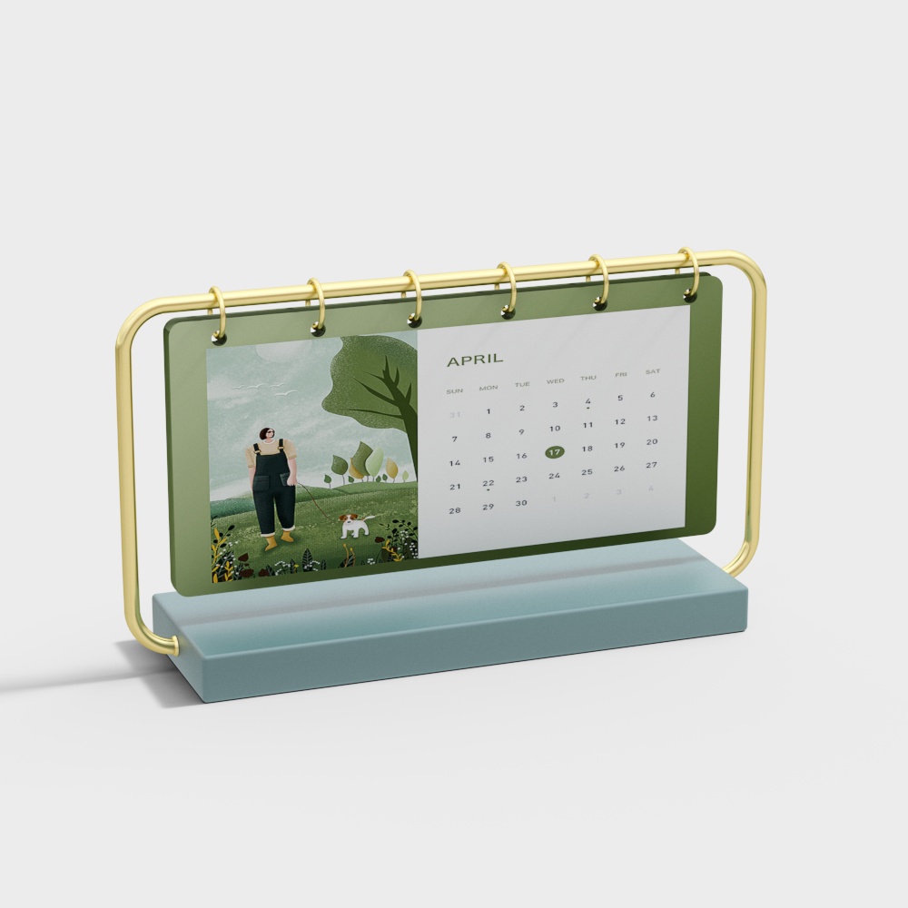 Desk calendar