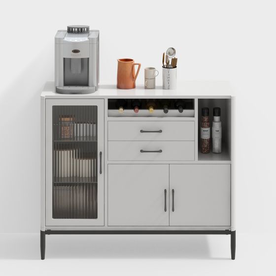 Urban Bar Cabinet 3D model