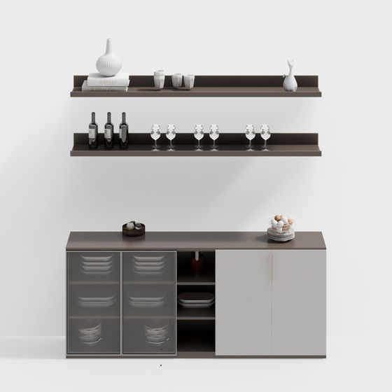 Urban Storage Shelf 3D model