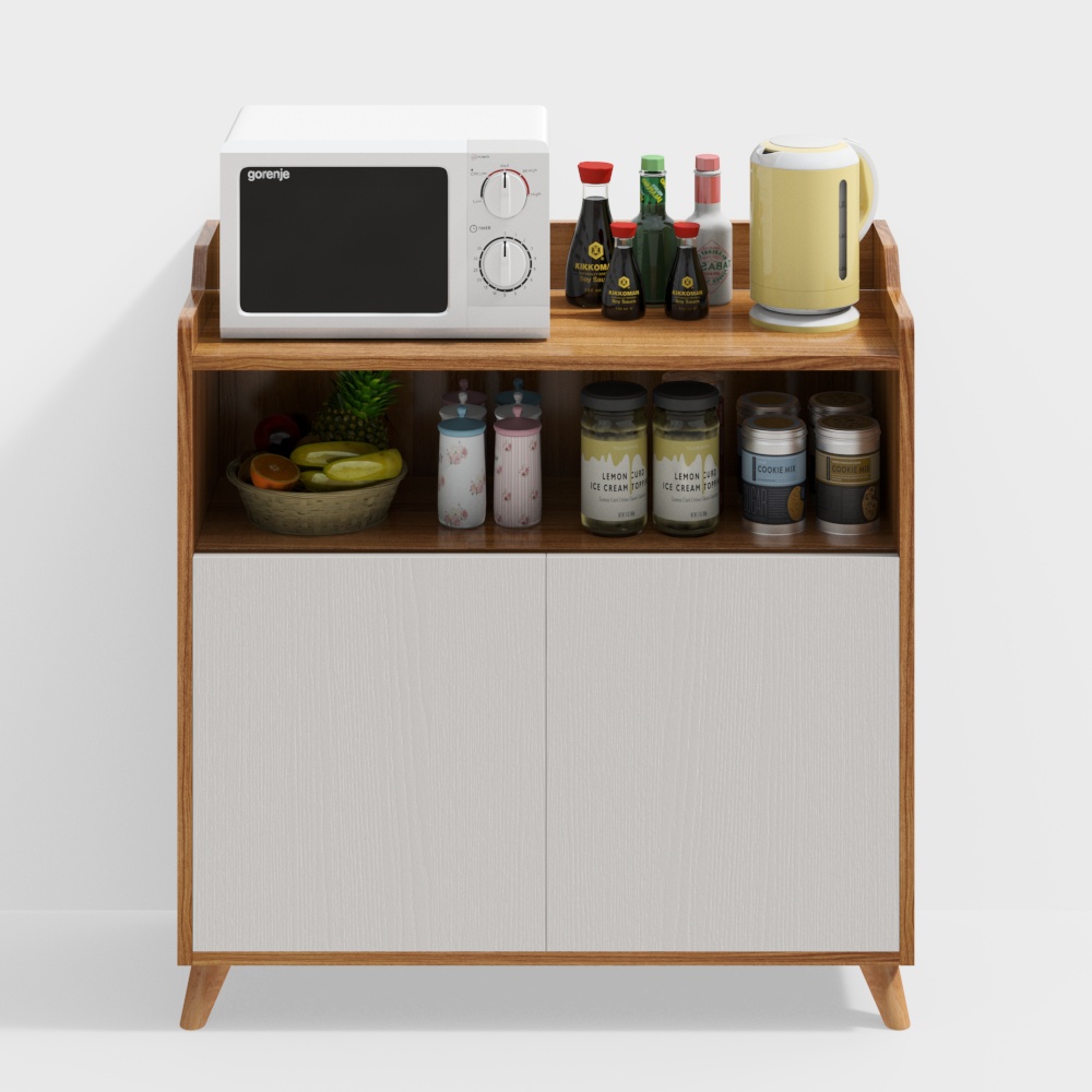 Side cabinet in the pantry
