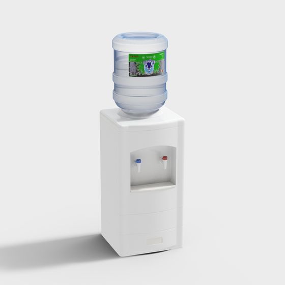 Stylish Water Dispenser 3D model for Modern Design