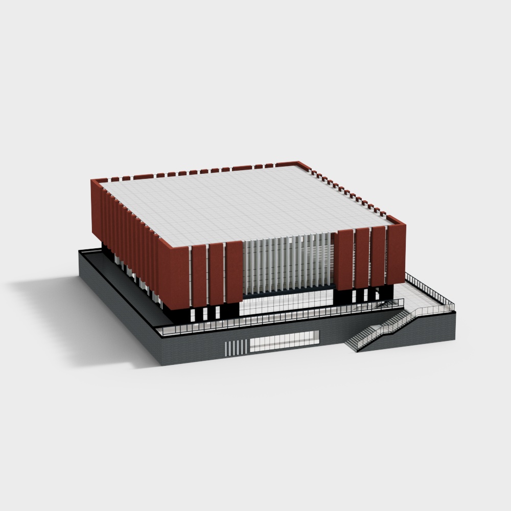 City Light - Stunning Geometric Building 3D model