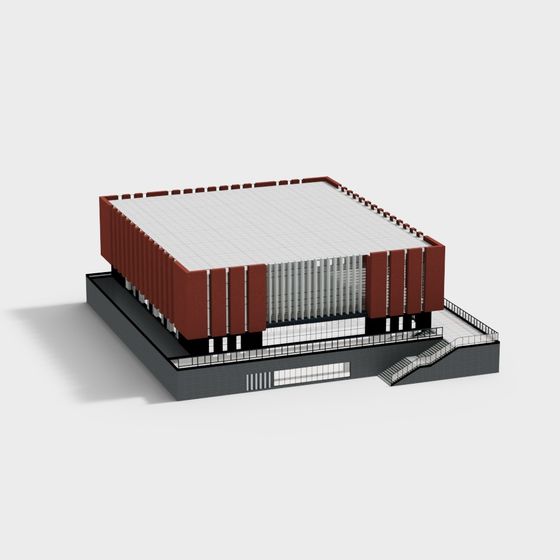 City Light - Stunning Geometric Building 3D model