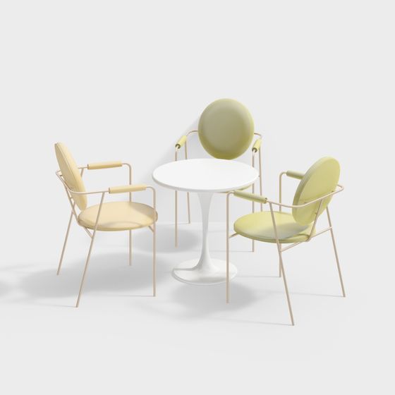 Urban Corner Coffee Table Set 3D model