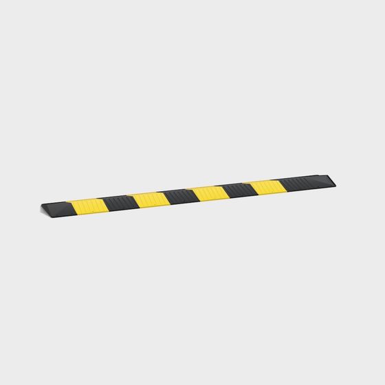 Safety Yellow and Gray Deceleration Zone 3D Model