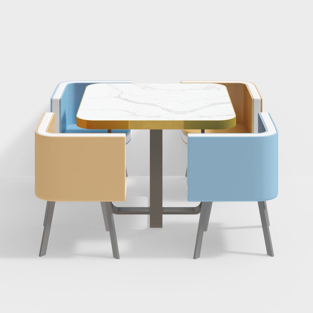 Pantry table and chair combination