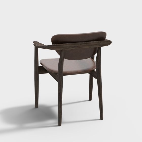 Cozy Comfort Low-Polygon Chair 3D model