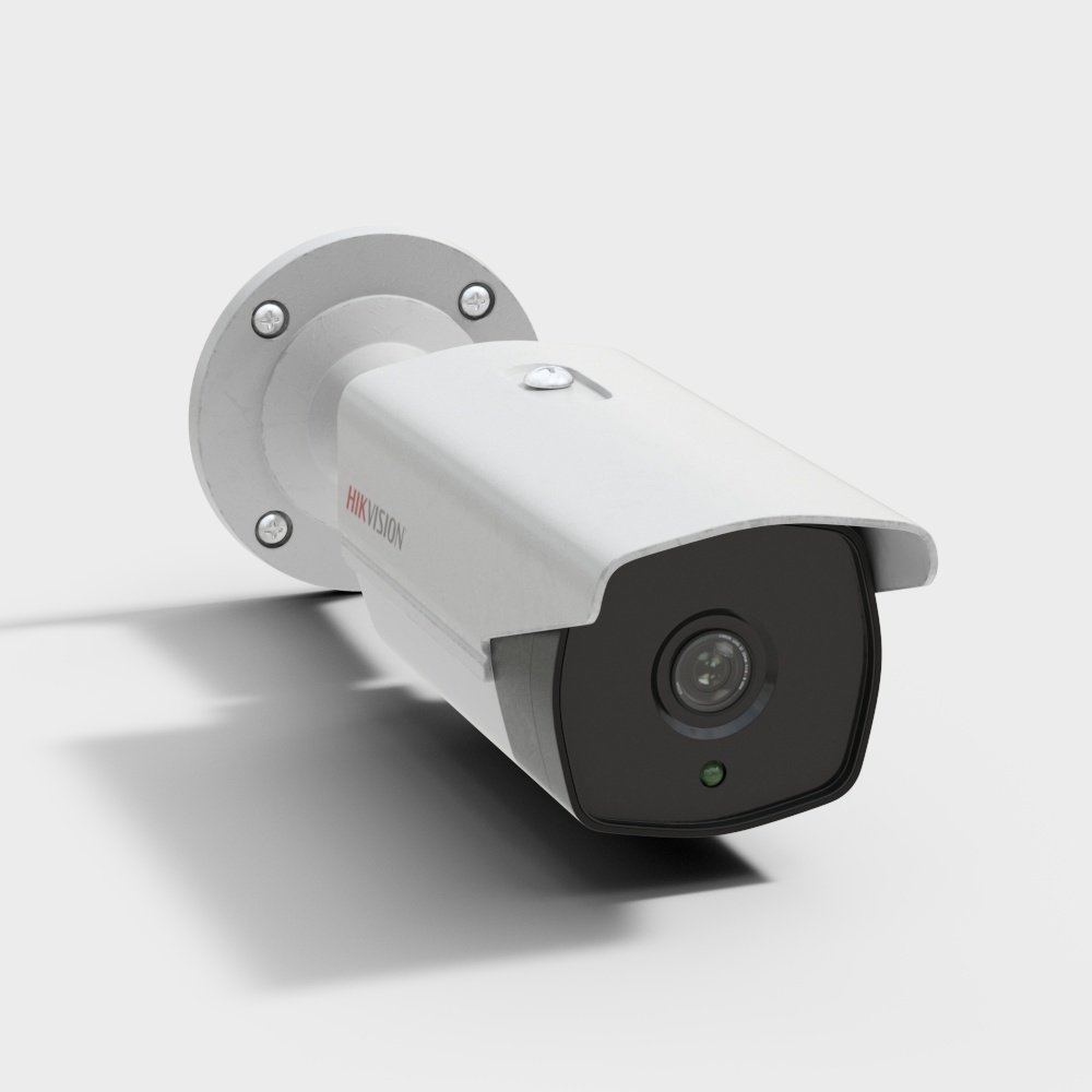 Low-Poly Surveillance Camera 3D model