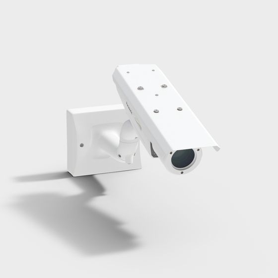 Modern Surveillance Camera 3D model Design