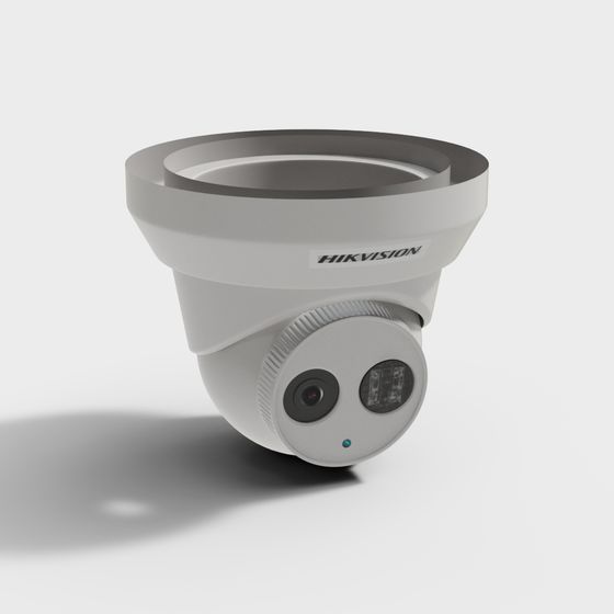 HIKVISION Security Camera Low-Poly 3D model