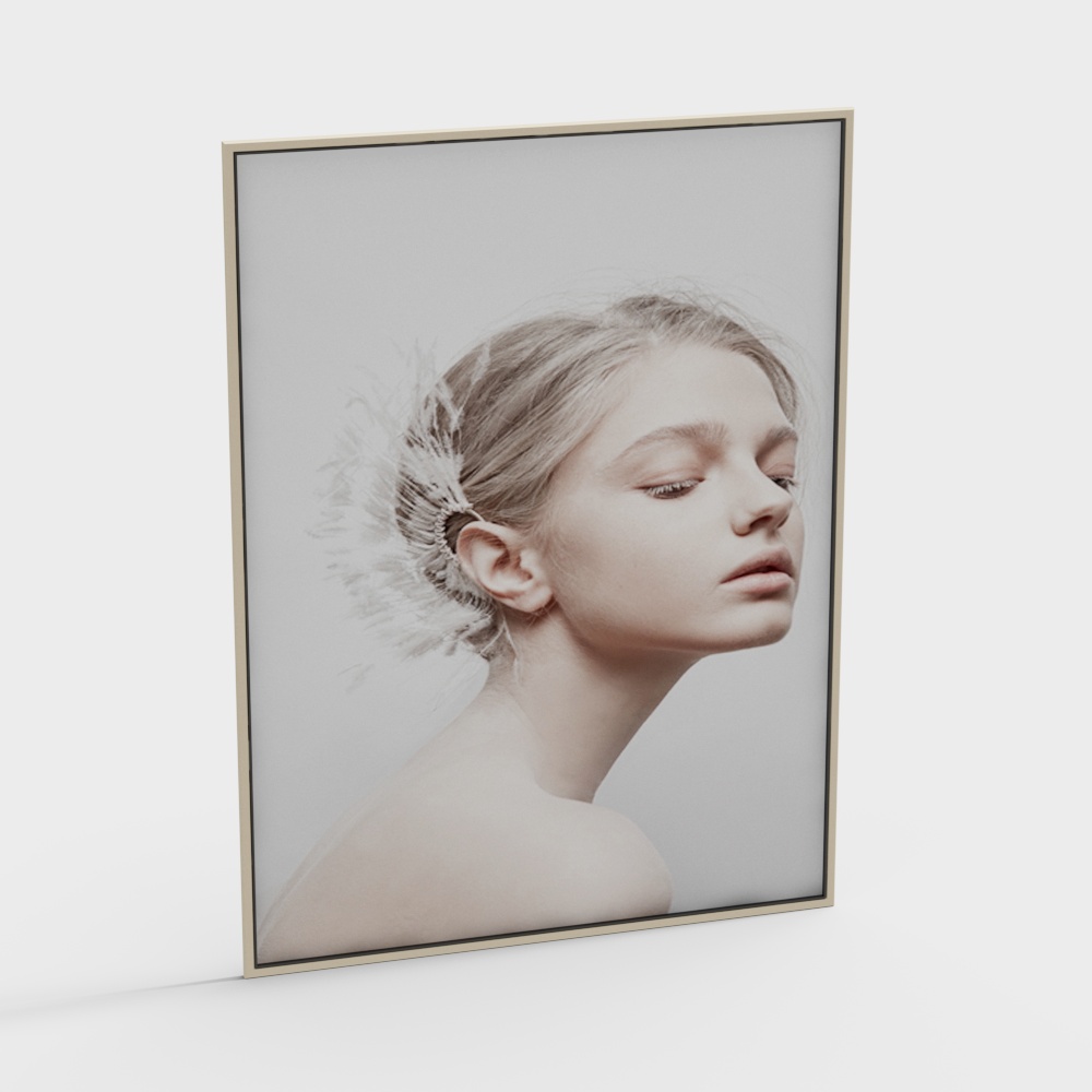 Beauty salon hanging paintings