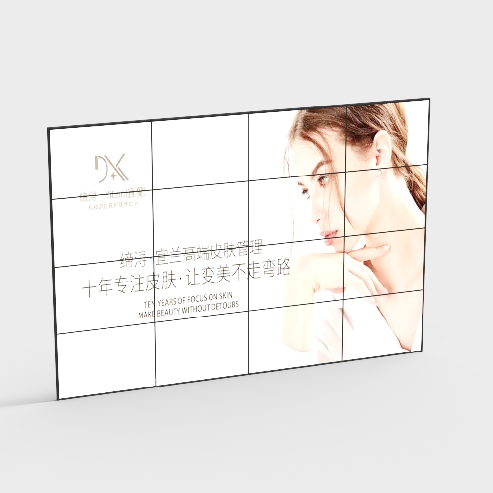 Beauty salon advertising light box