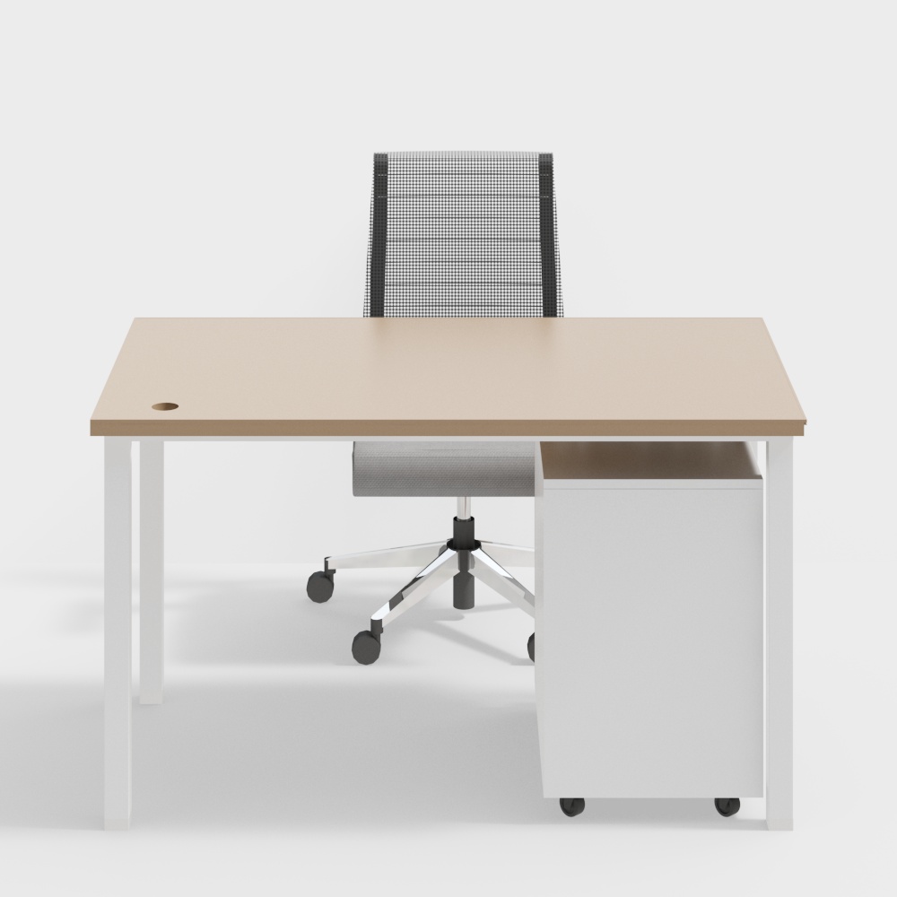 모니터링 룸 테이블과 의자 조합