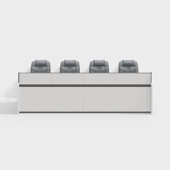 Conference Table 3D model