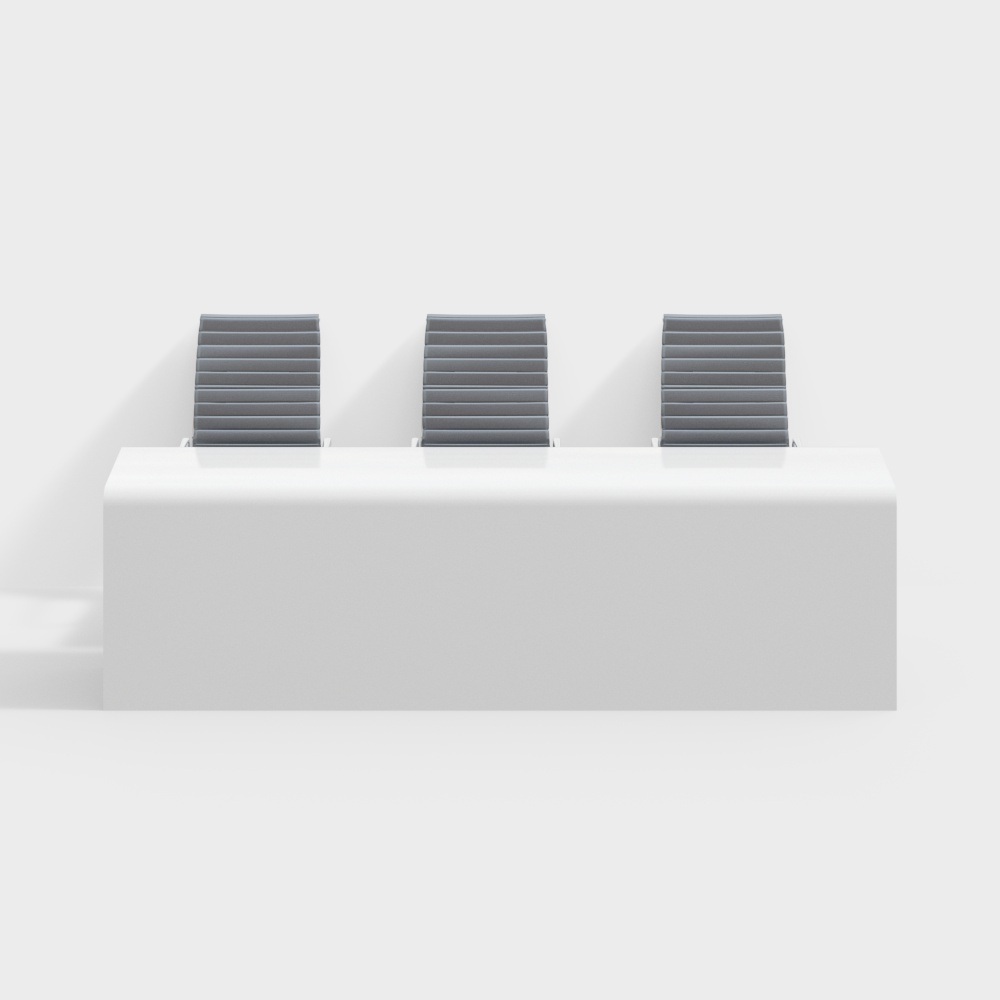 Monitoring room table and chair combination