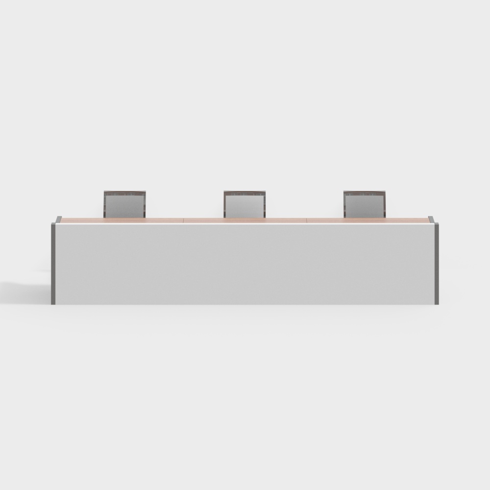 Monitoring room table and chair combination