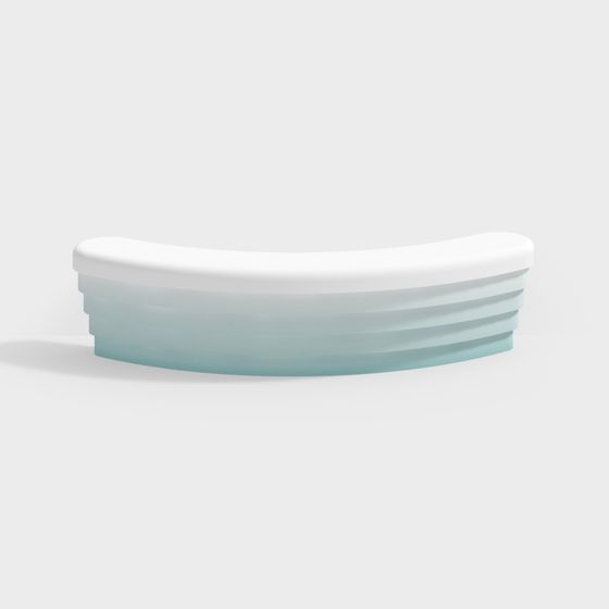 Streamlined Sofa 3D model