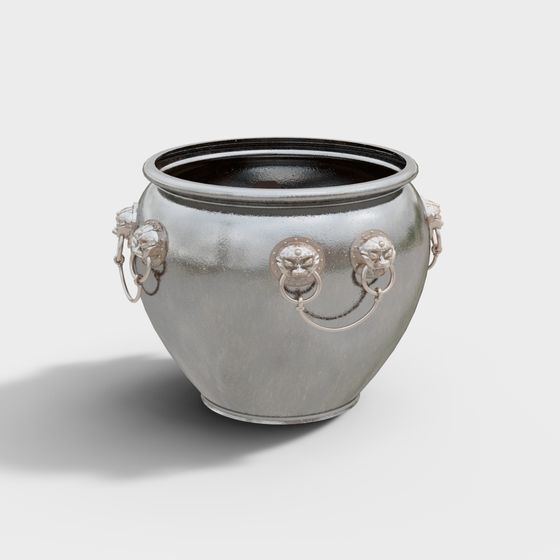 Classic Charm Planter 3D model