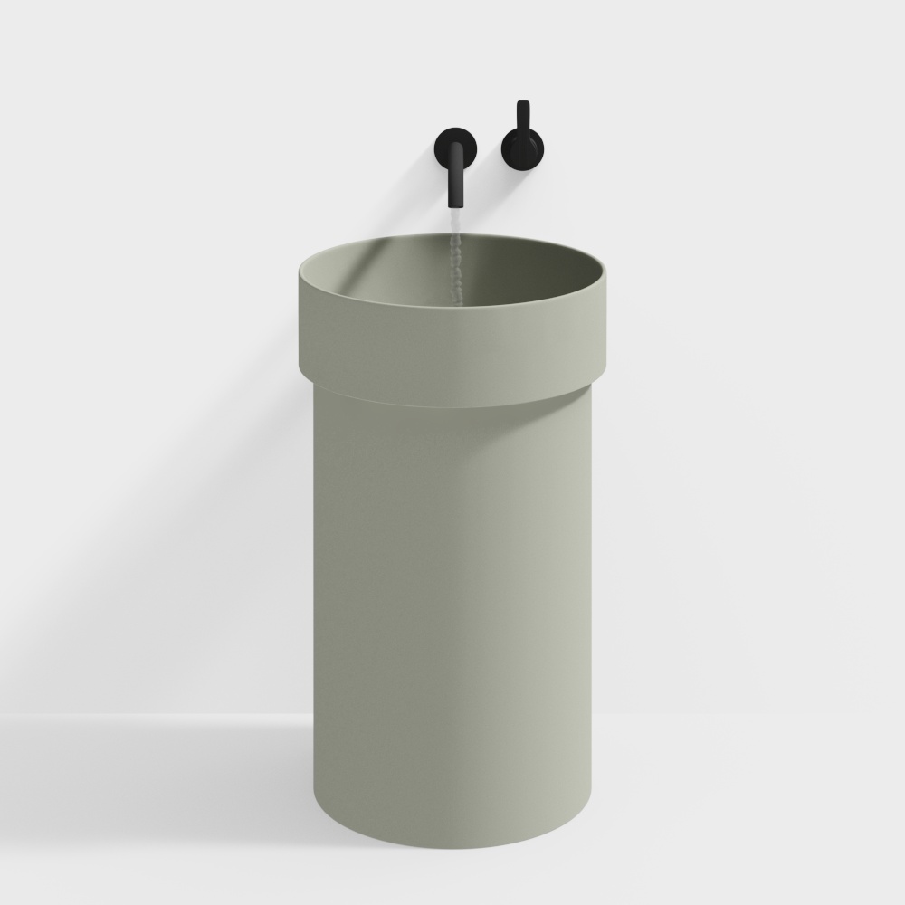 스탠딩 캐비닛 세면대 세면대