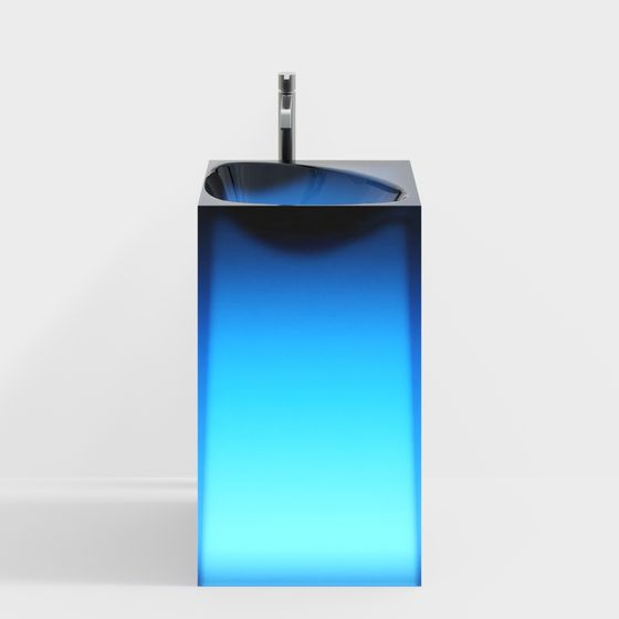 Futuristic Water 3D Model