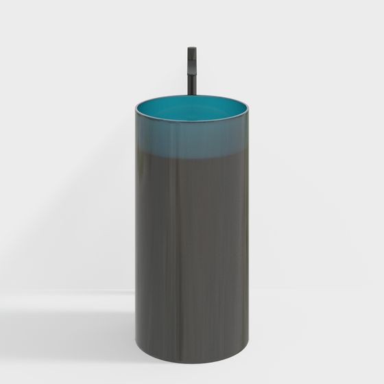 Urban Pillar 3D model for Creative Design
