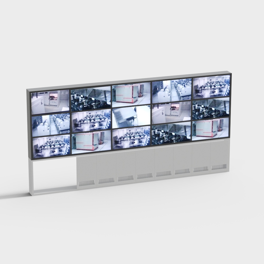 Monitoring room large screen