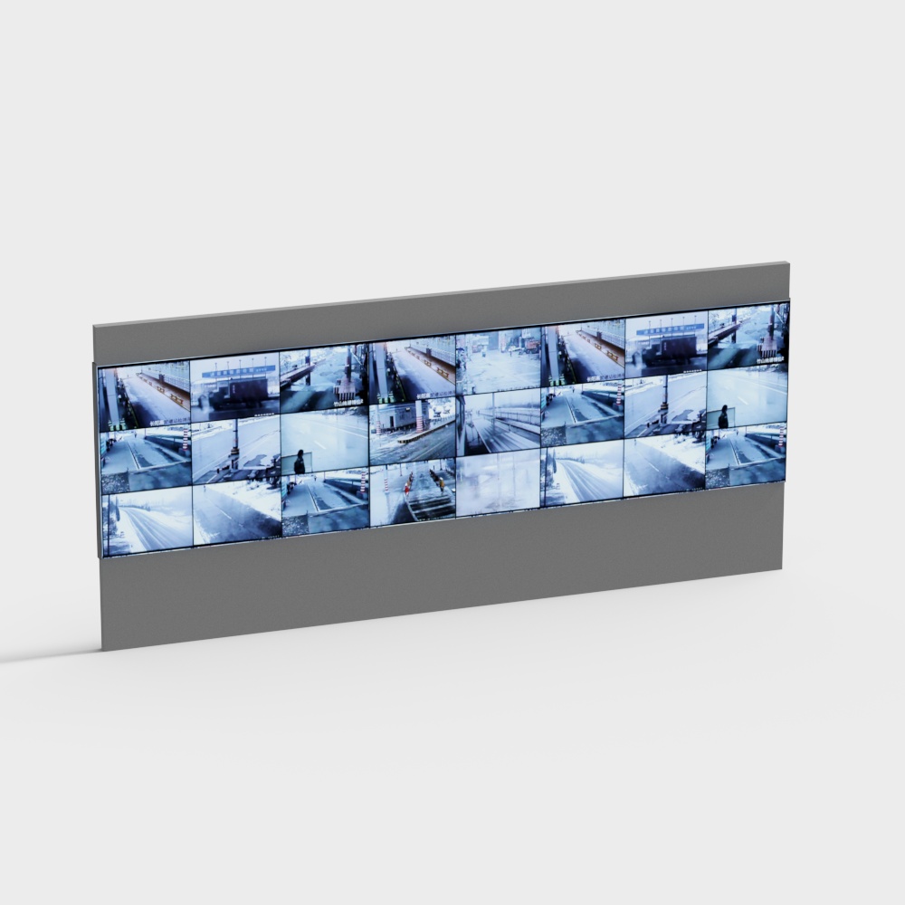 Monitoring room large screen