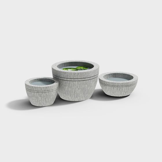 Water Containers 3D model