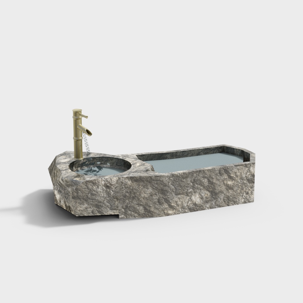 Stone trough