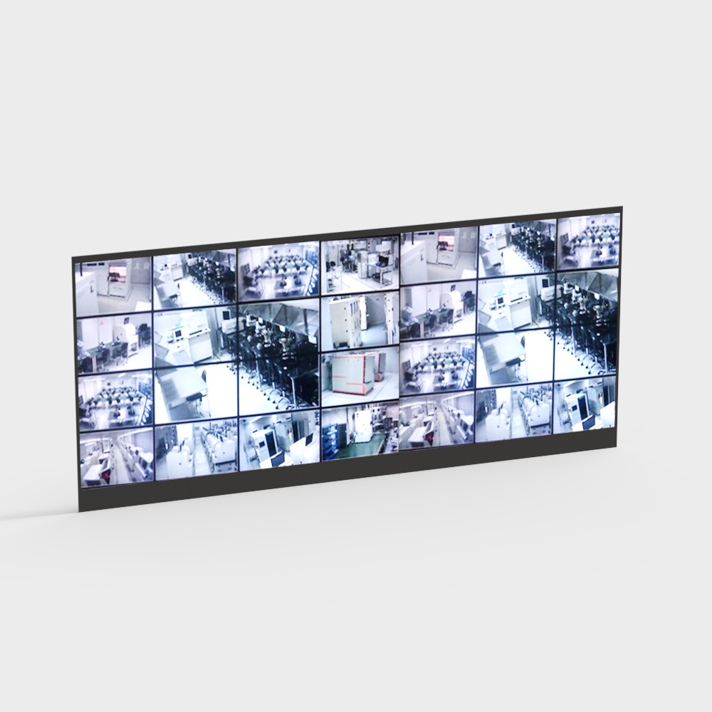 Monitoring room large screen