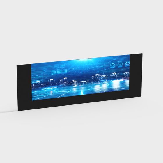 Futuristic Smart City Panoramic 3D model