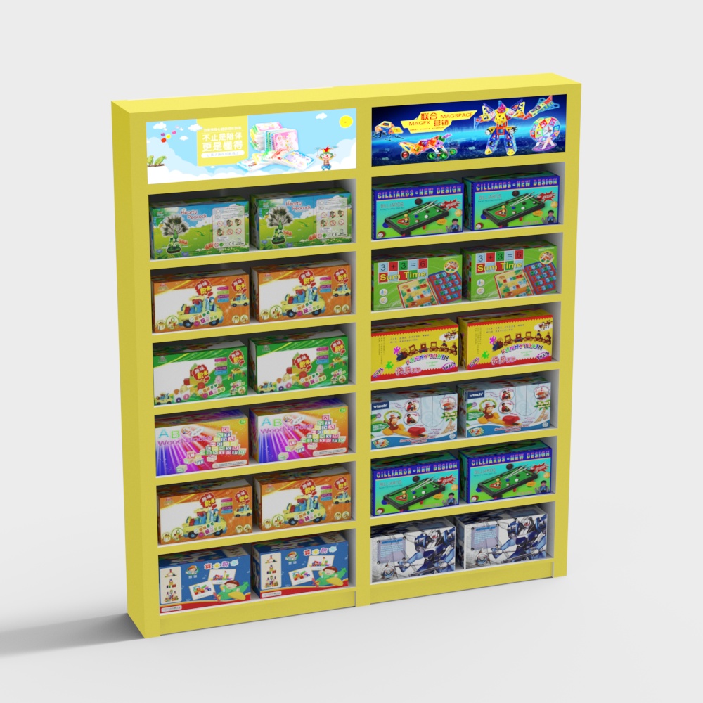 toy store shelves