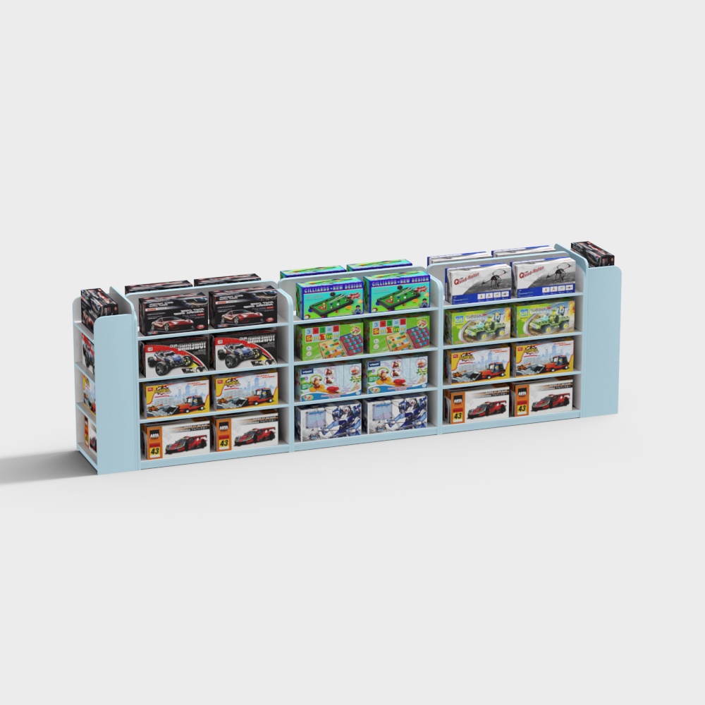 Toy store shelf