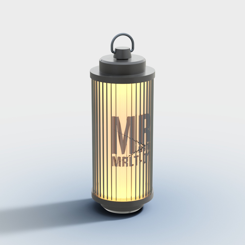 City Light 3D Model – Modern Minimalist Design