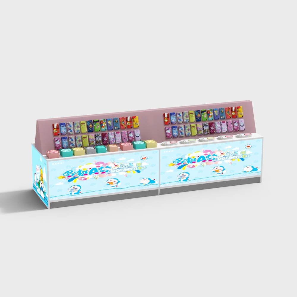 Doraemon Candy Display 3D Model