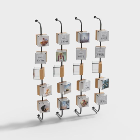 Memory Cube Display 3D model