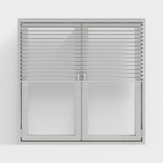 Fenêtre en Verre à Persiennes