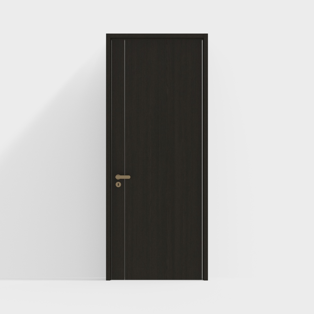 Modern minimalist interior door