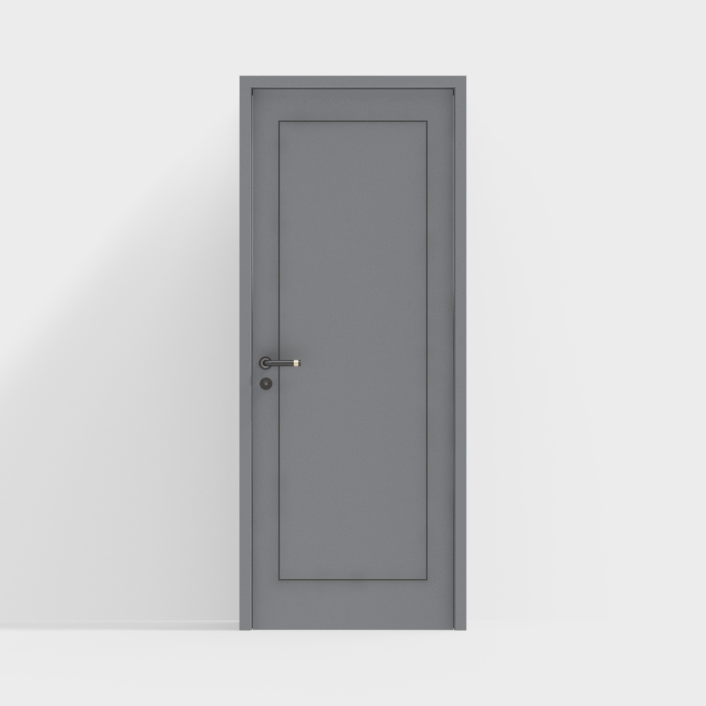 Modern minimalist interior door
