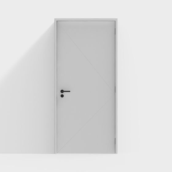 Minimalist Door 3D model