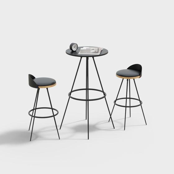 Urban Corner 3D model in Modern Minimalist Design