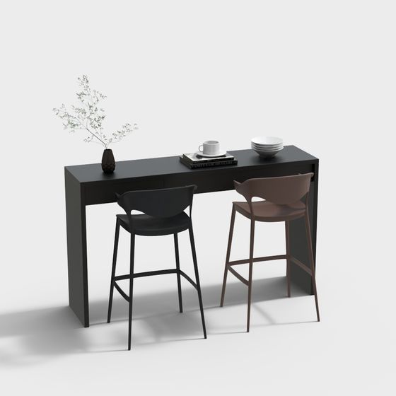 Urban Corner Bar 3D model