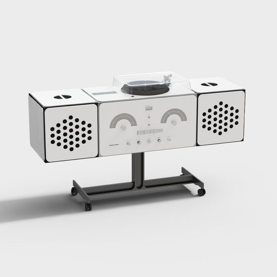 Vibe Turntable 3D model