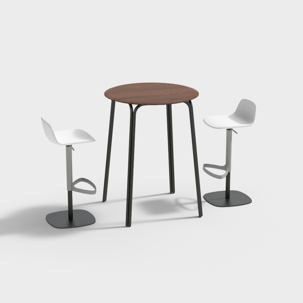 Cafe high table and chair combination