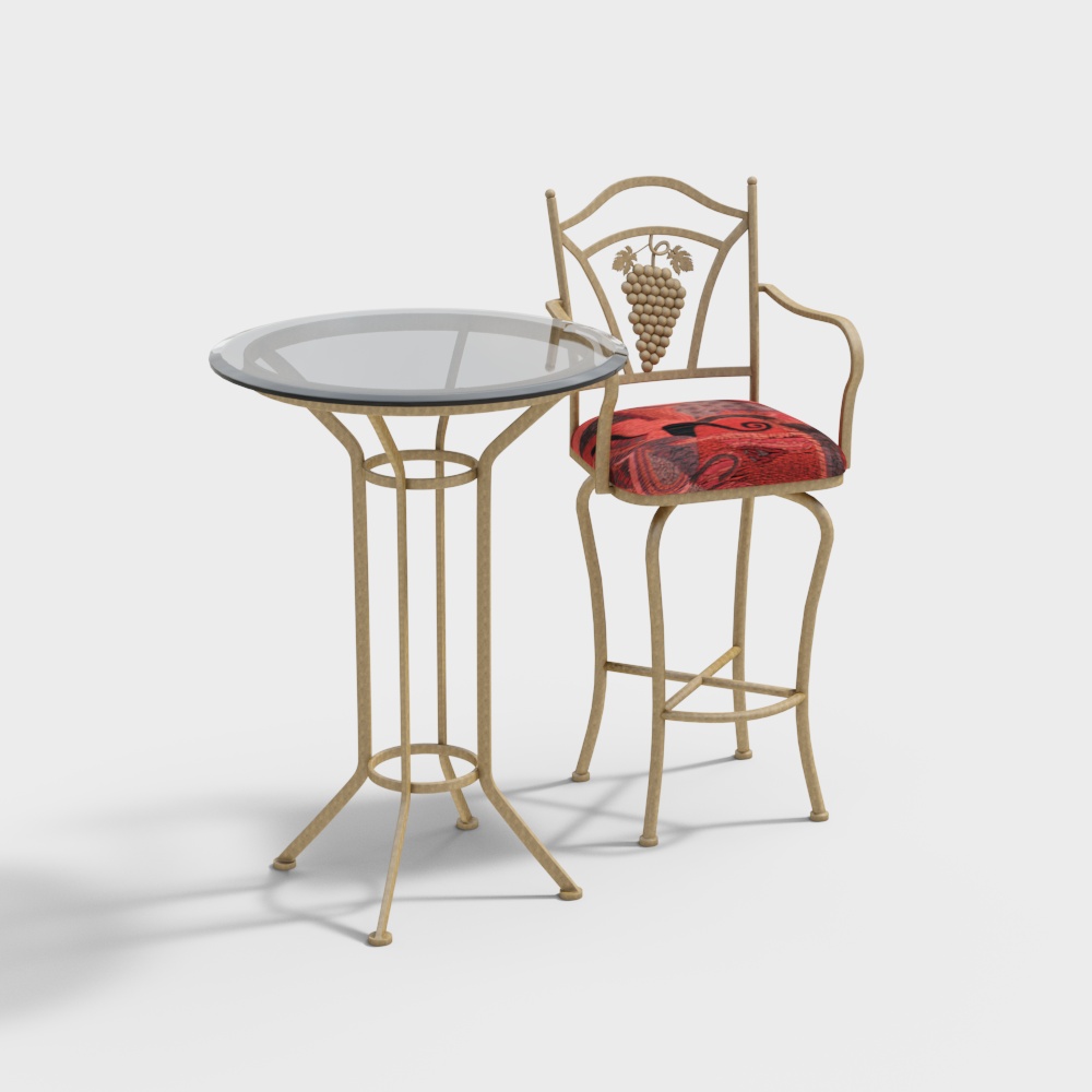 การรวมโต๊ะสูงและเก้าอี้ในสนาม