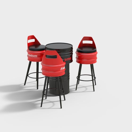 ชุดโต๊ะสูงและเก้าอี้บาร์