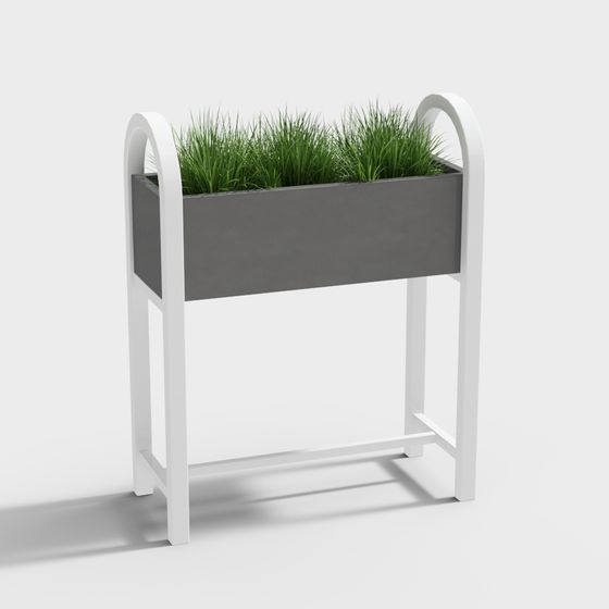 Urban Oasis Planter Rack 3D model