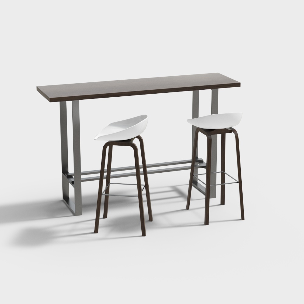 Bar high table and chair combination